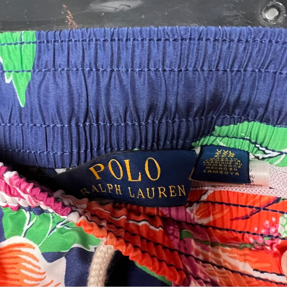 Polo Ralph Lauren Floral Print Men’s Lined Swim Shorts XXL NWT - Picture 4 of 9